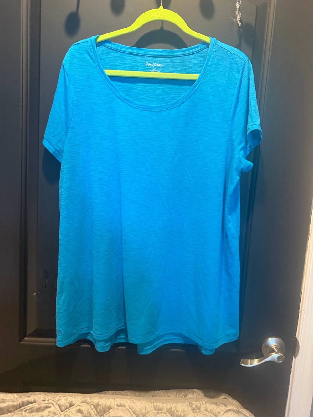 Lilly Pulitzer Short Sleeve Tee in Bright Blue